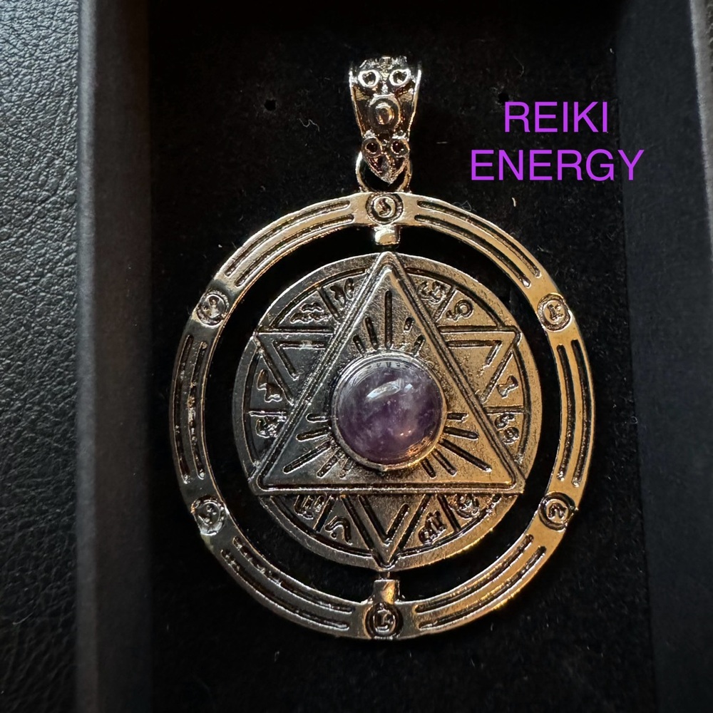 REIKI ENERGY| AMETHYST PENDANT